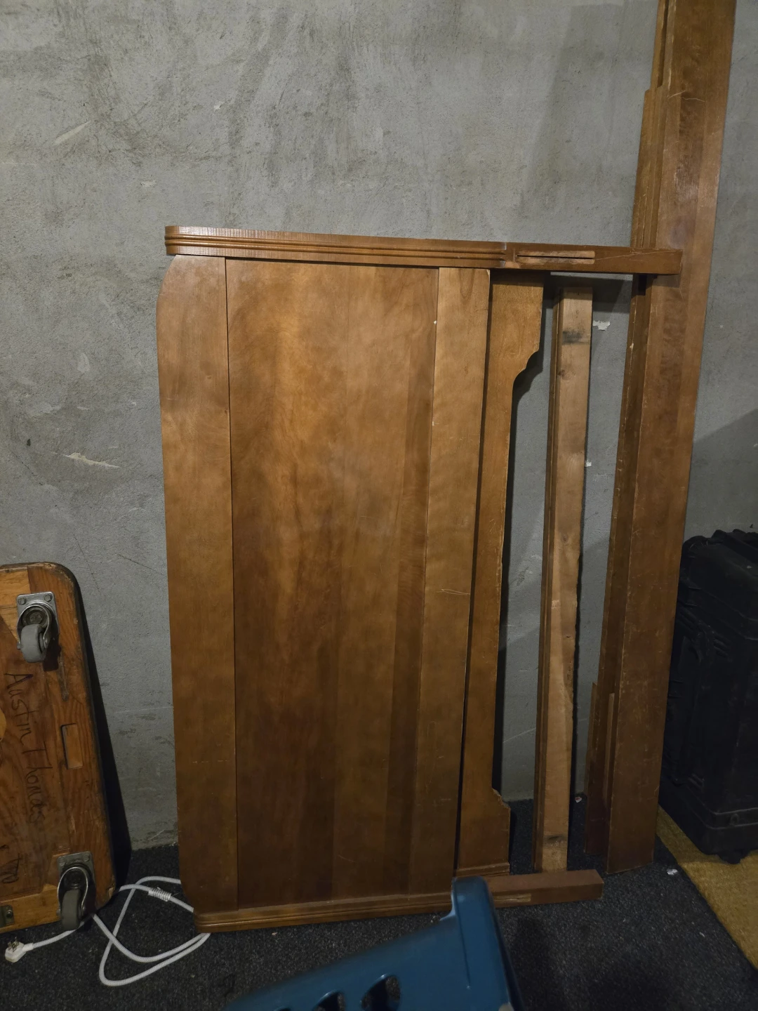 Wooden Bed Frame Headboard and Footboard - photo 2