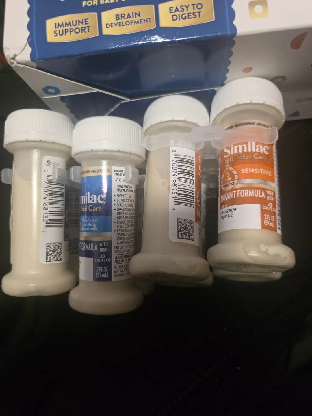 Similac 360 Total Care Sensitive Infant Formula Bottles - 4 ct - photo 2
