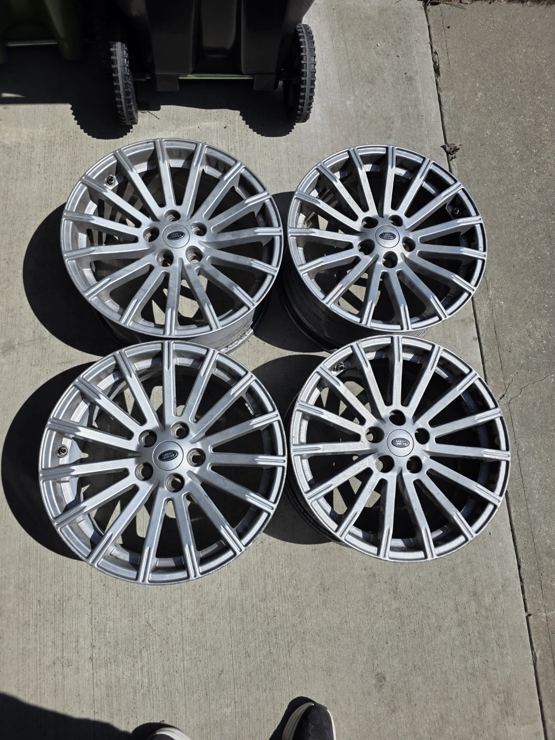 19" inch Land Rover Sport Original Alloy Wheels Rims 15 Spoke