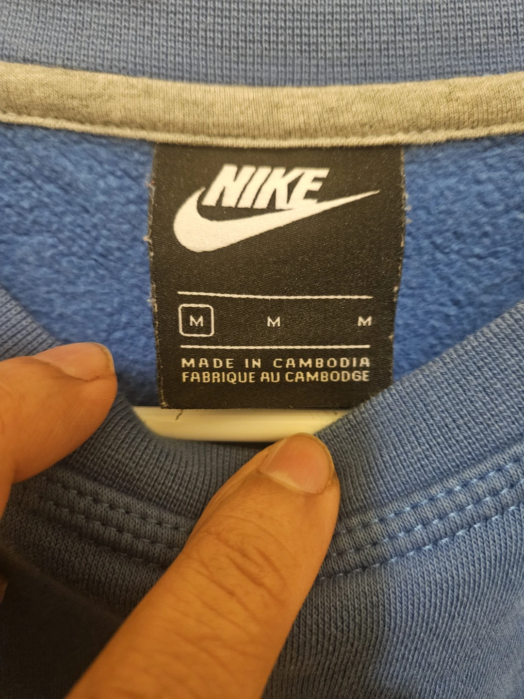 Nike Blue Crewneck Sweatshirt Men's Size M - photo 3