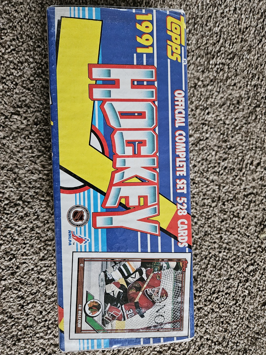 1991 Topps Hockey Complete Set - 528 Cards