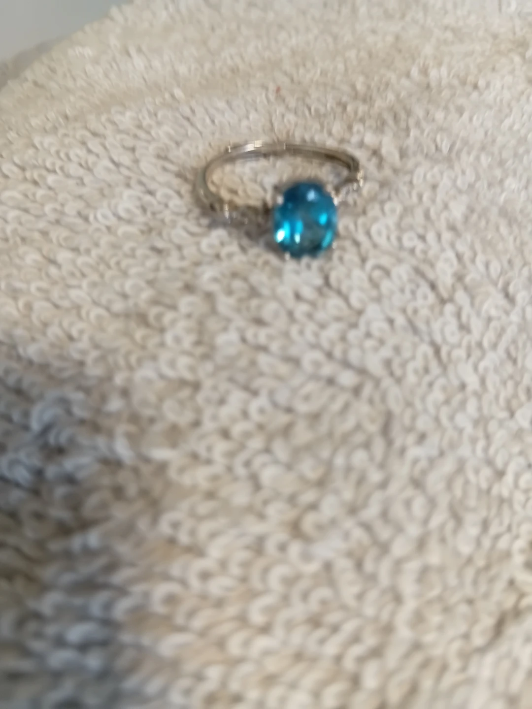Blue Gemstone Ring