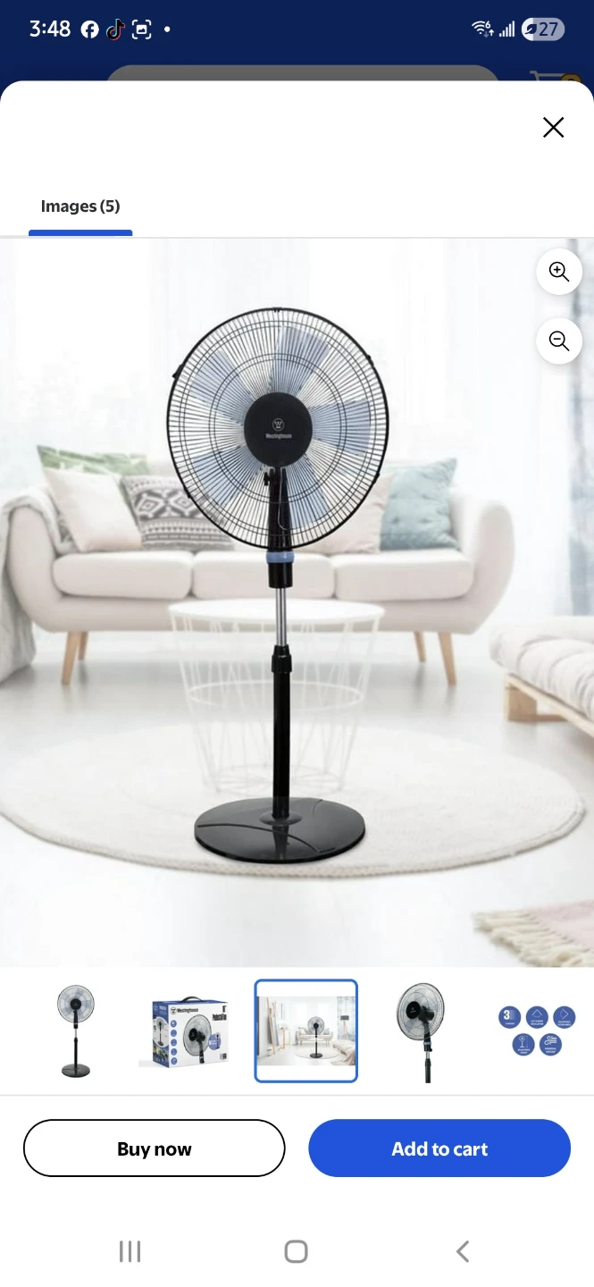 Westinghouse 16-inch Pedestal Fan