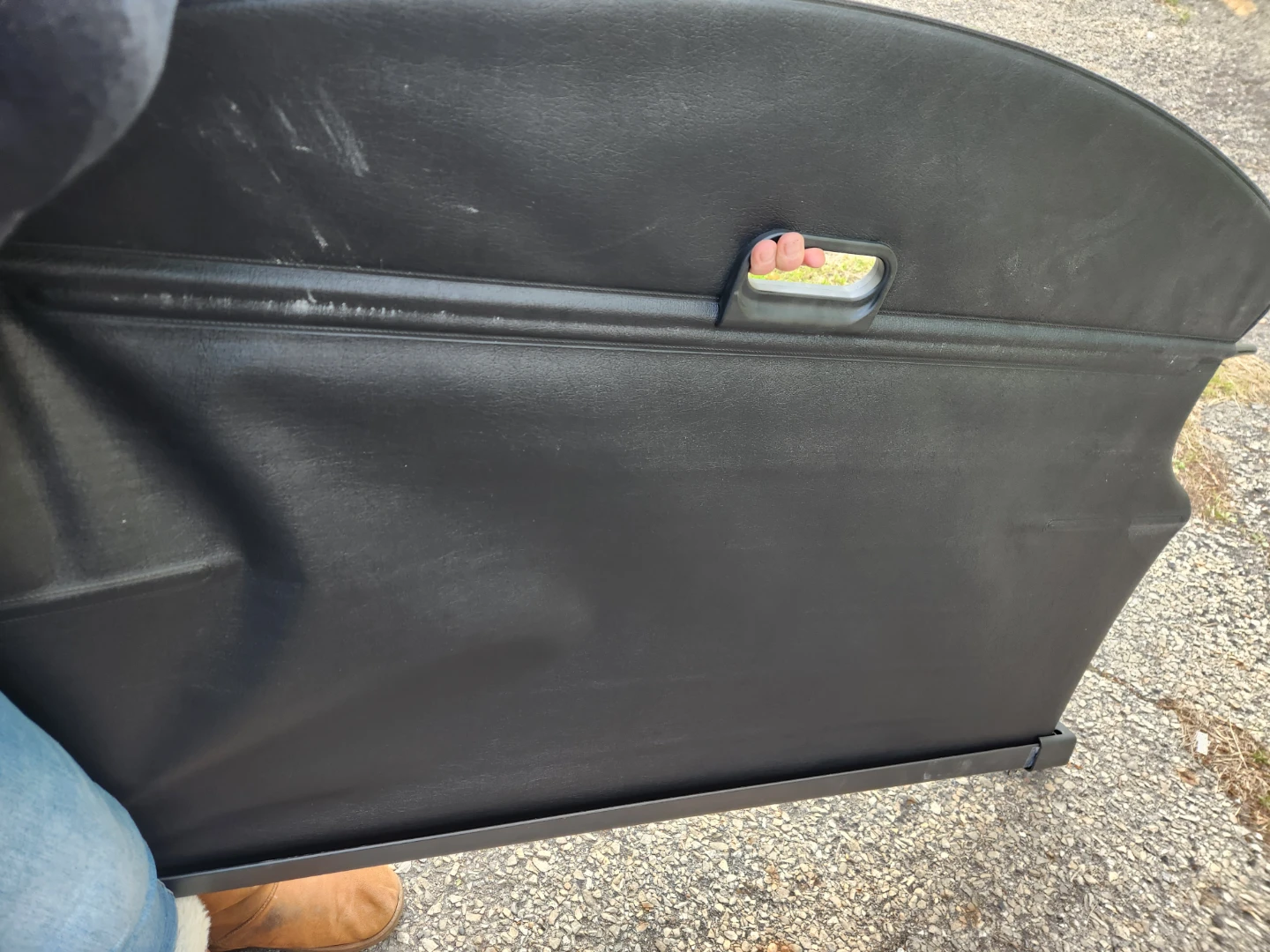 Black Cargo Cover Retractable Trunk Shade (2) for SUV/Car - photo 2