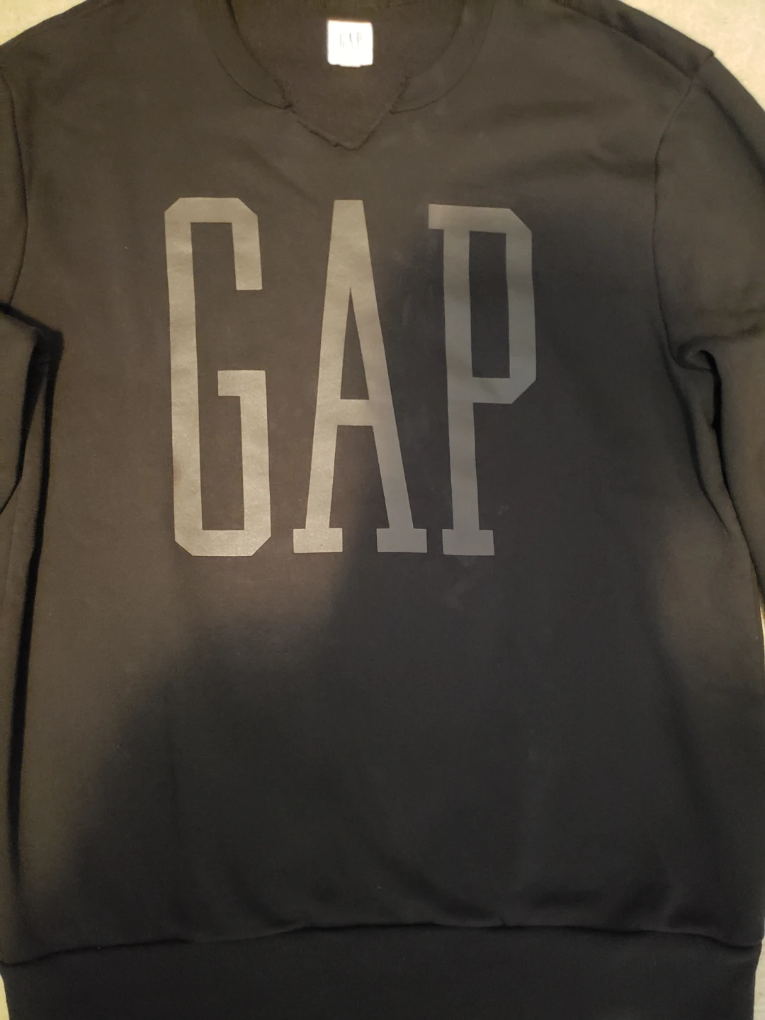 GAP Black Crew Neck Sweatshirt - photo 2