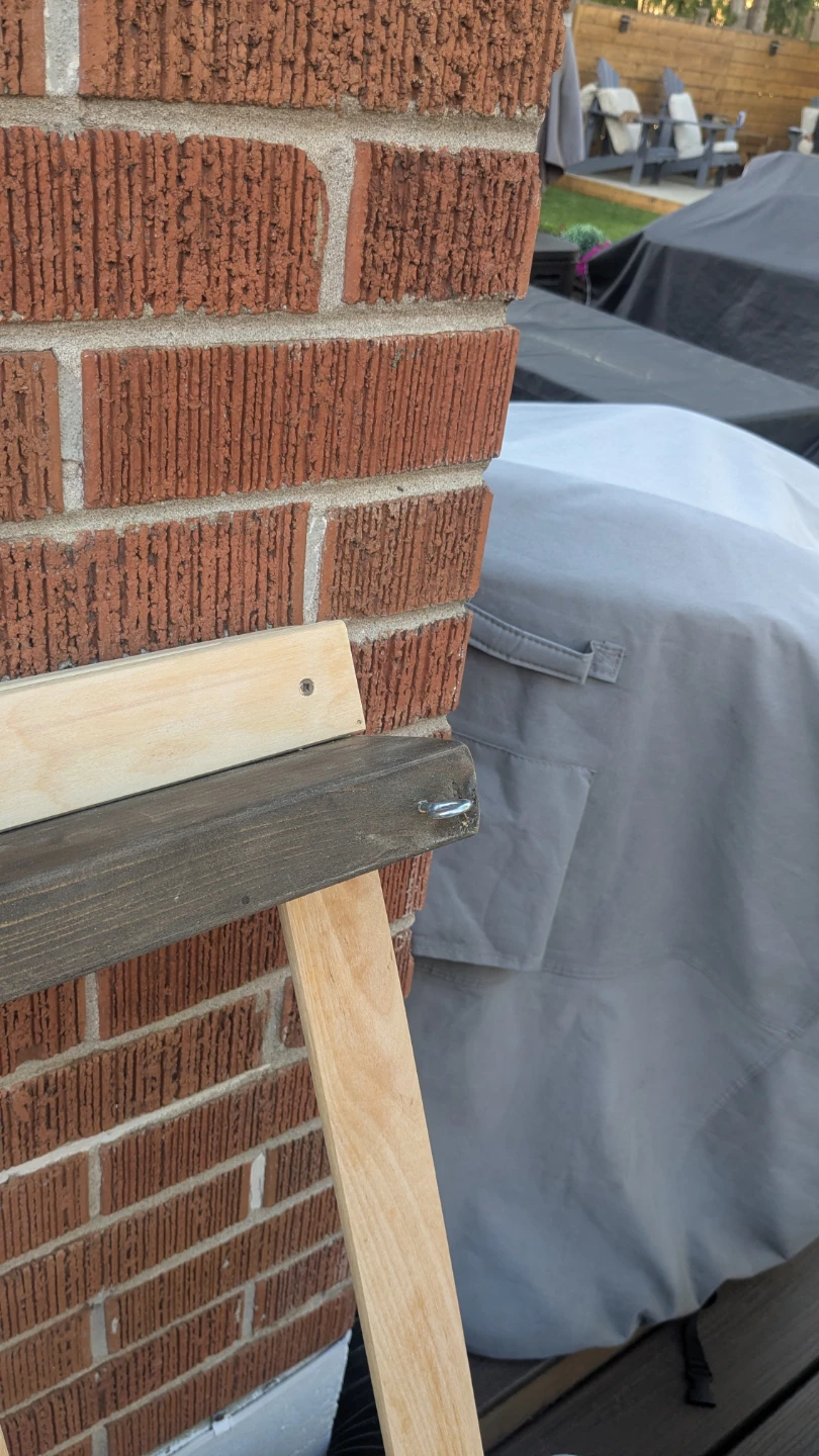 Wooden Wall Shelf with Hooks - photo 3