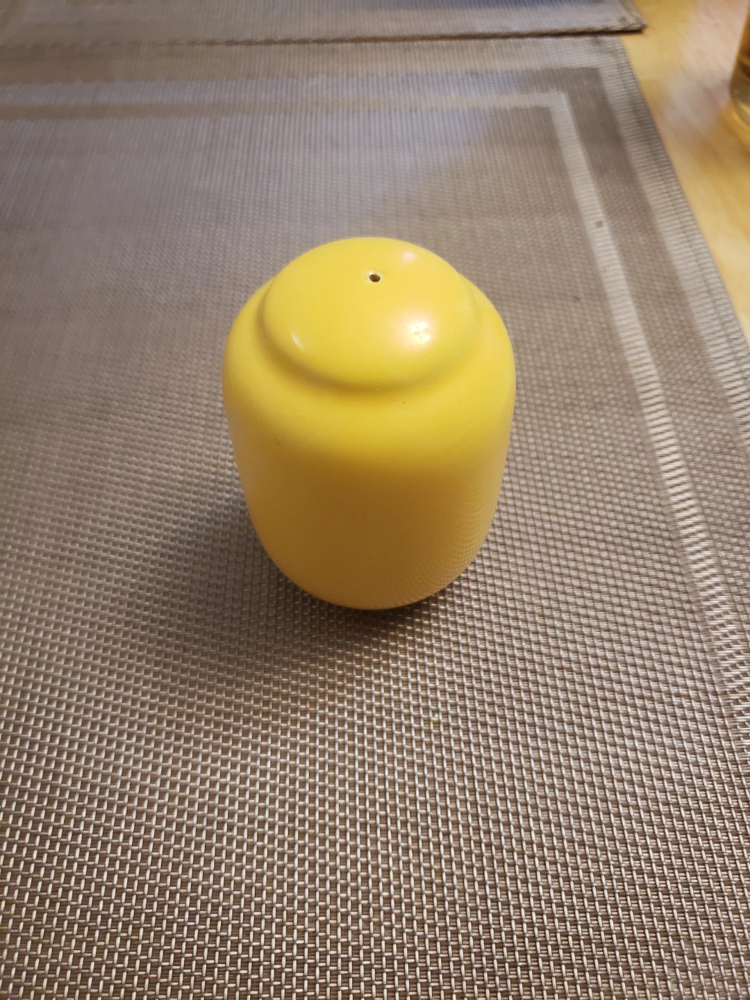 Yellow Salt or Pepper Shaker