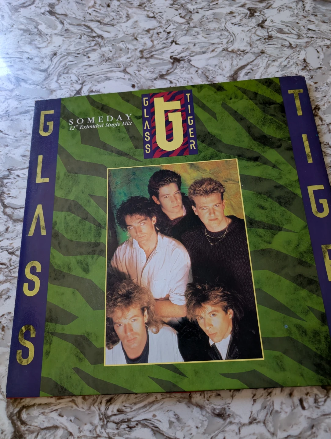 Glass Tiger Someday 12" Extended Single Mix 7" Single