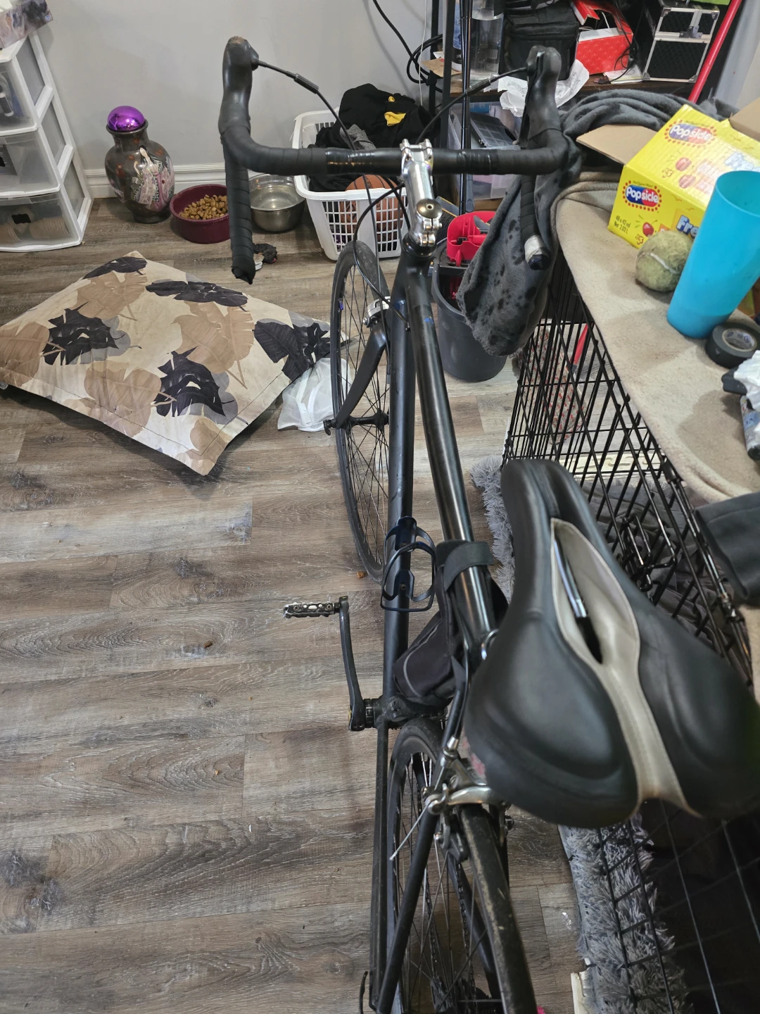 Men's Black Road Bike - photo 2