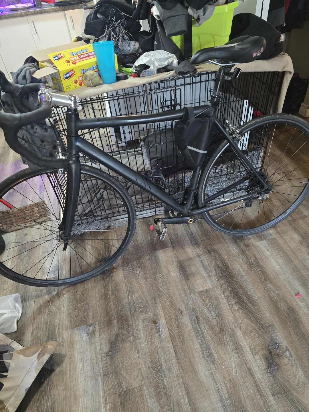 Men's Black Road Bike - photo 4