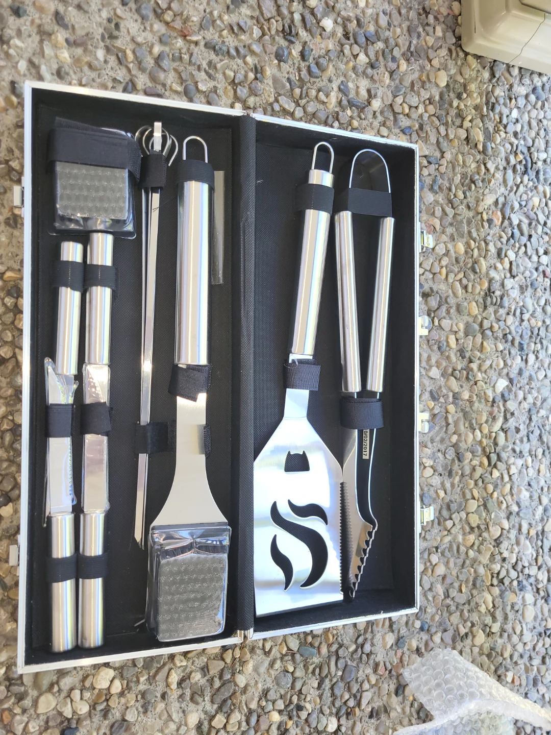 BBQ Grill Tool Set with Case