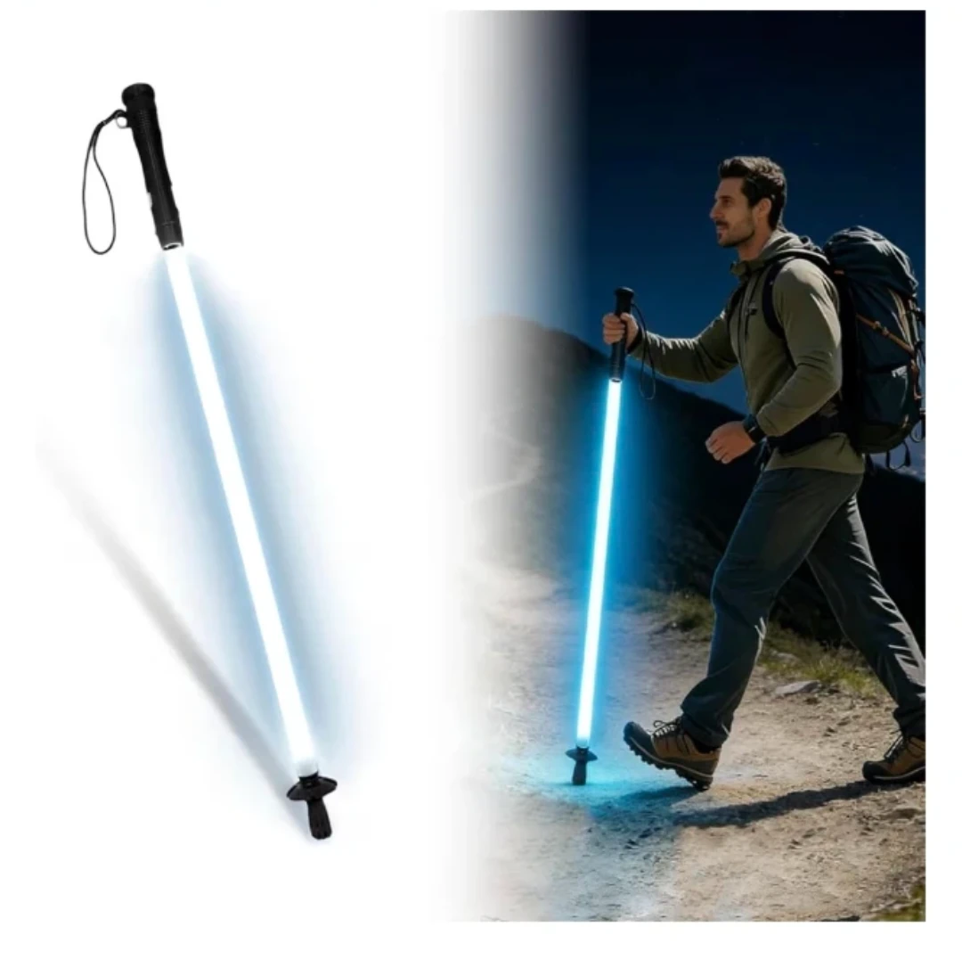 Cossify Rechargeable Ultra-Bright LED Light-Up Trekking Poles