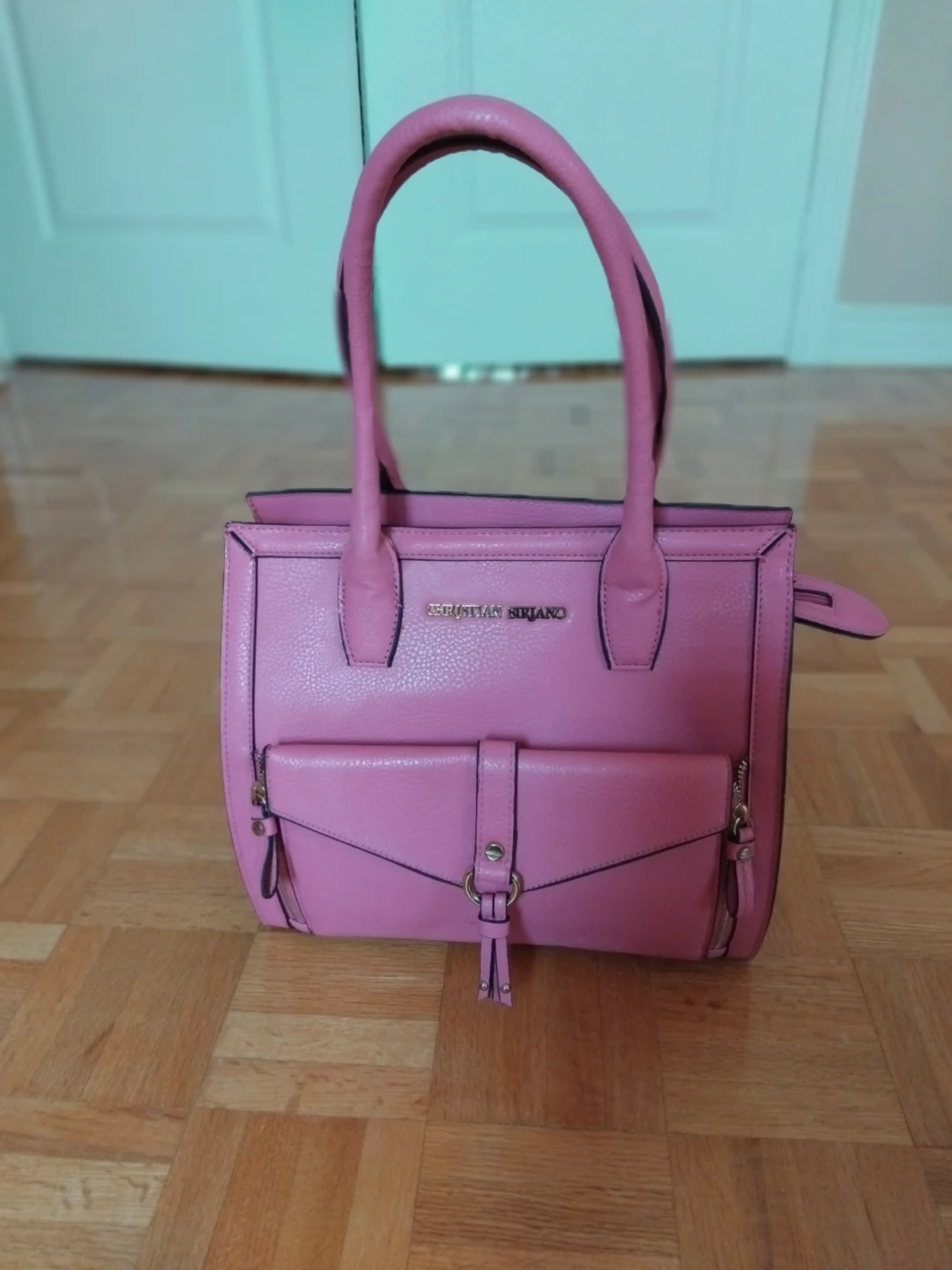 Christian Siriano Pink Satchel Handbag - photo 2