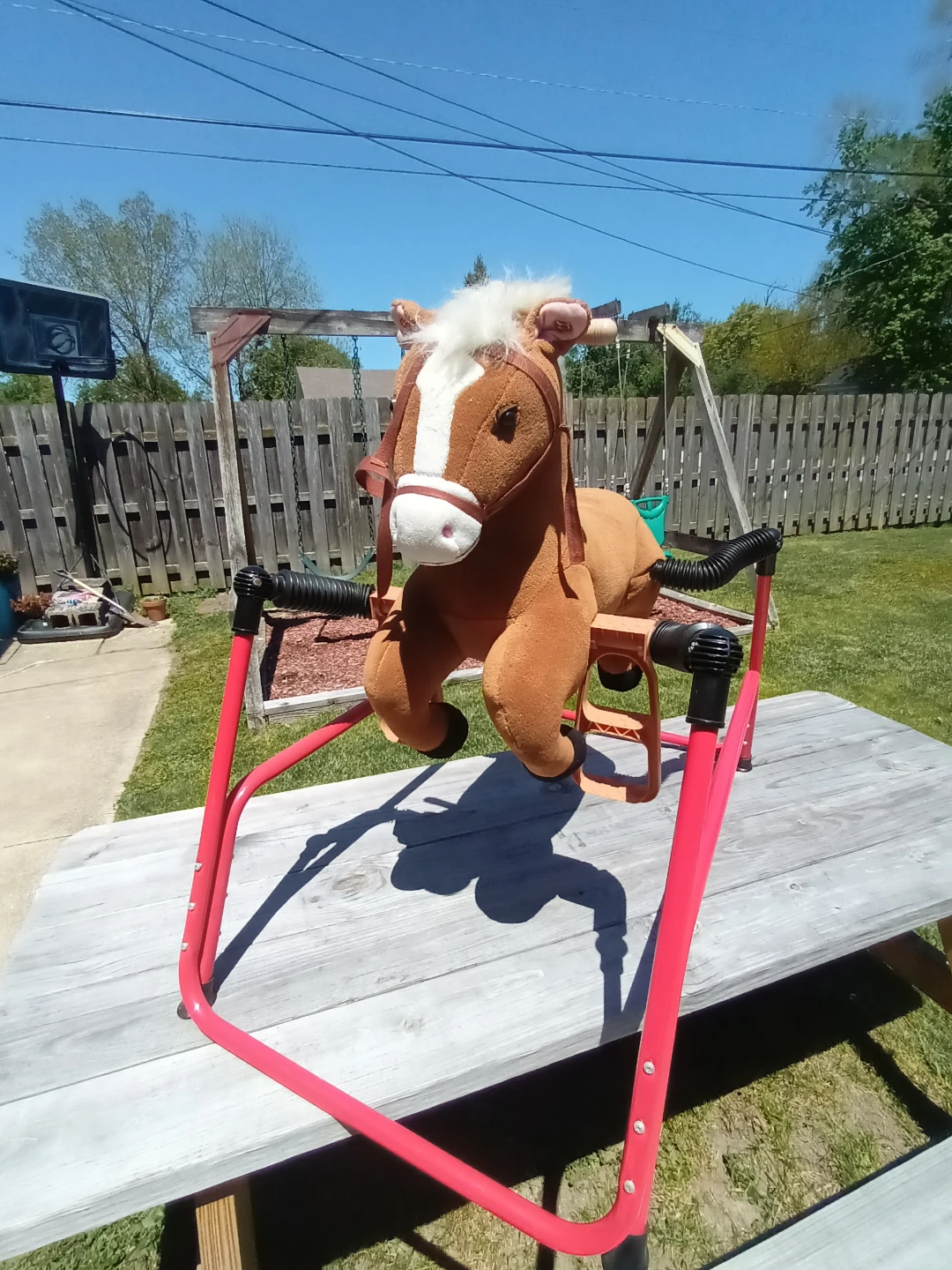 Plush Rocking Horse Toy