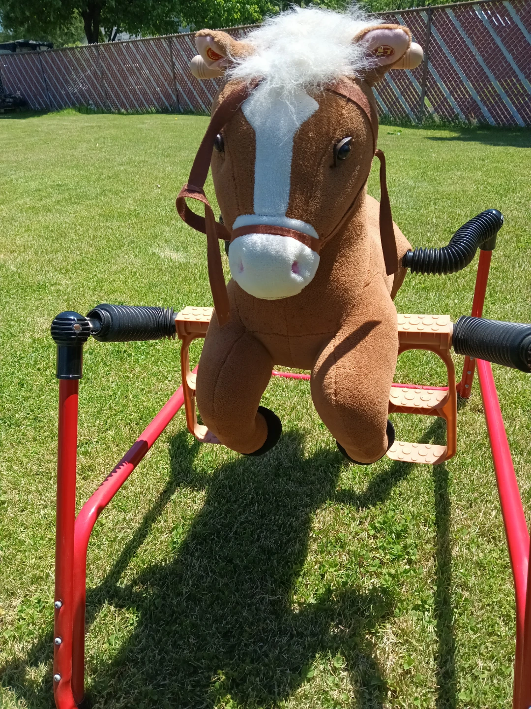Plush Rocking Horse Toy - photo 3