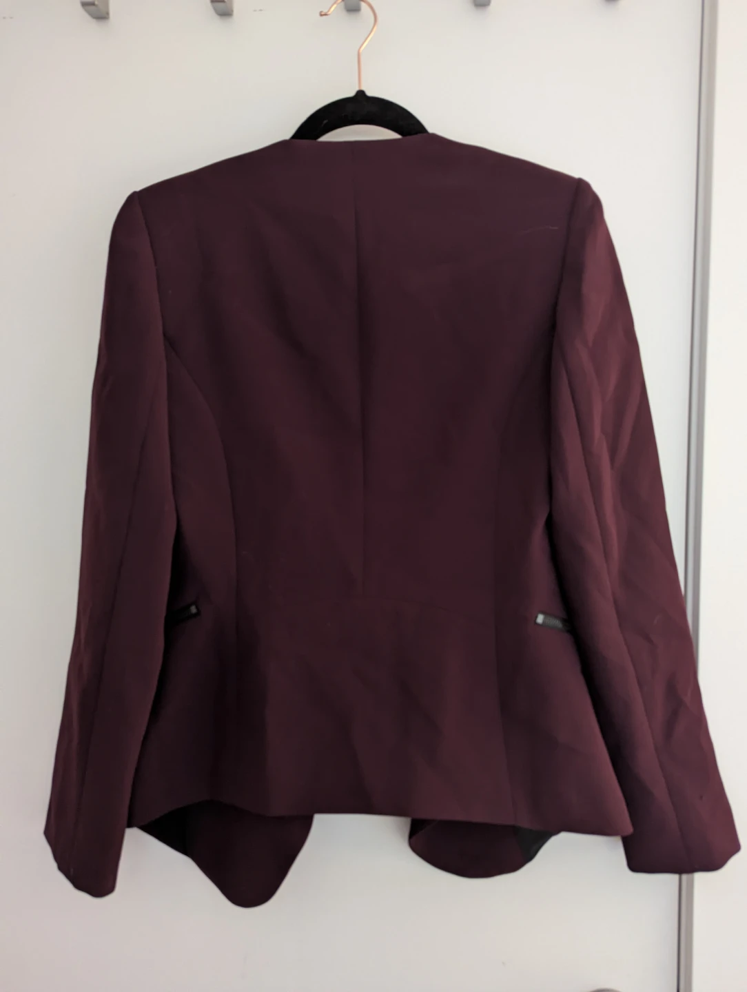Le Château Relaxed Fit Wine/Plum Blazer - P/S - photo 2