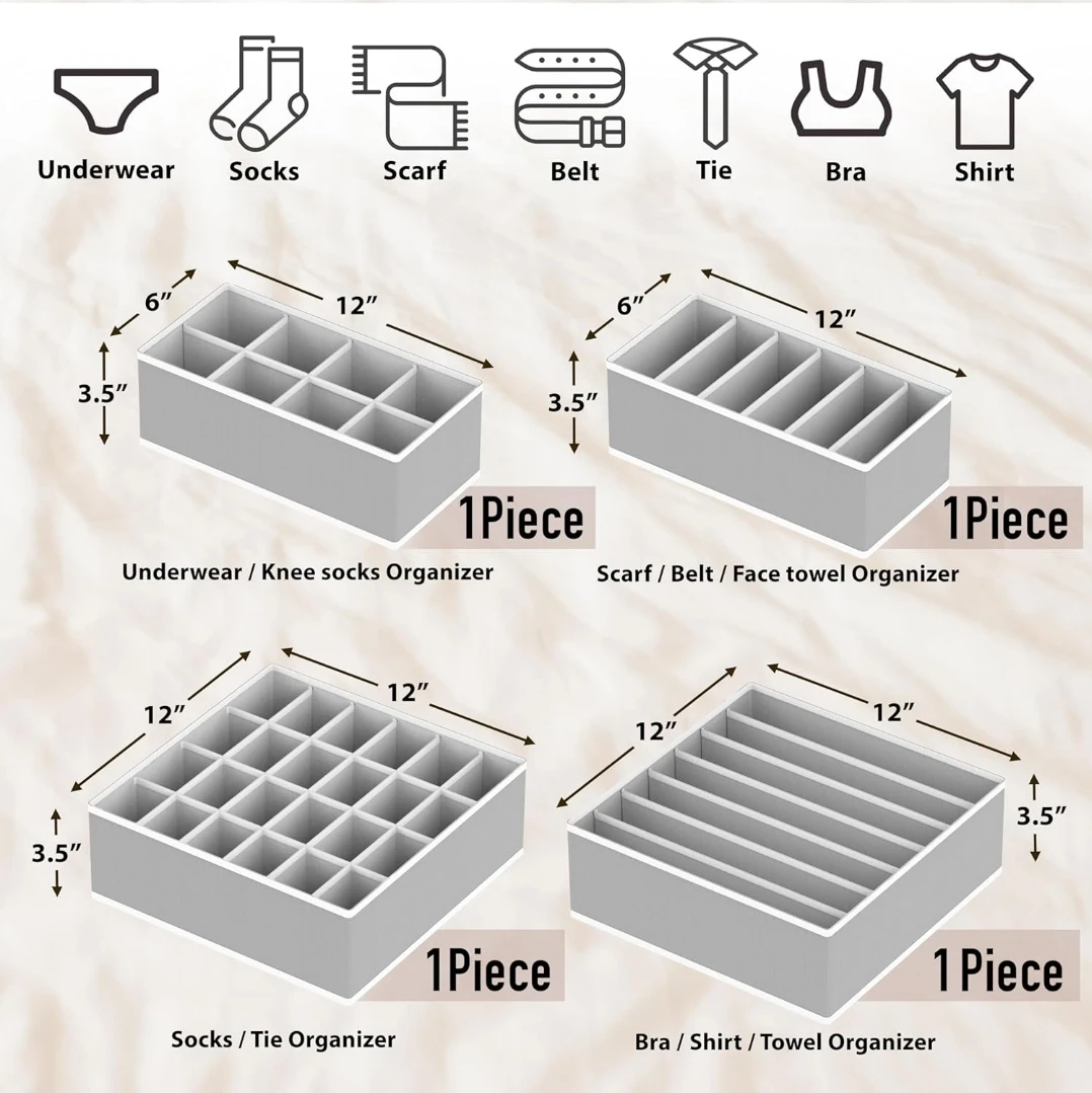 Drawer Organizers - Set of 7 - photo 5