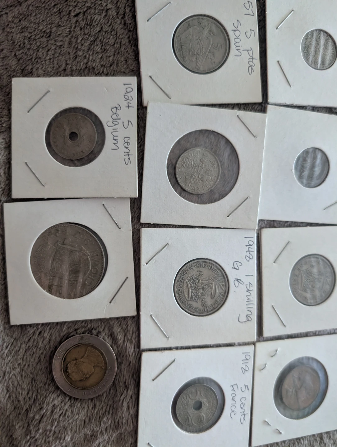 Collection of vintage foreign coins - photo 4
