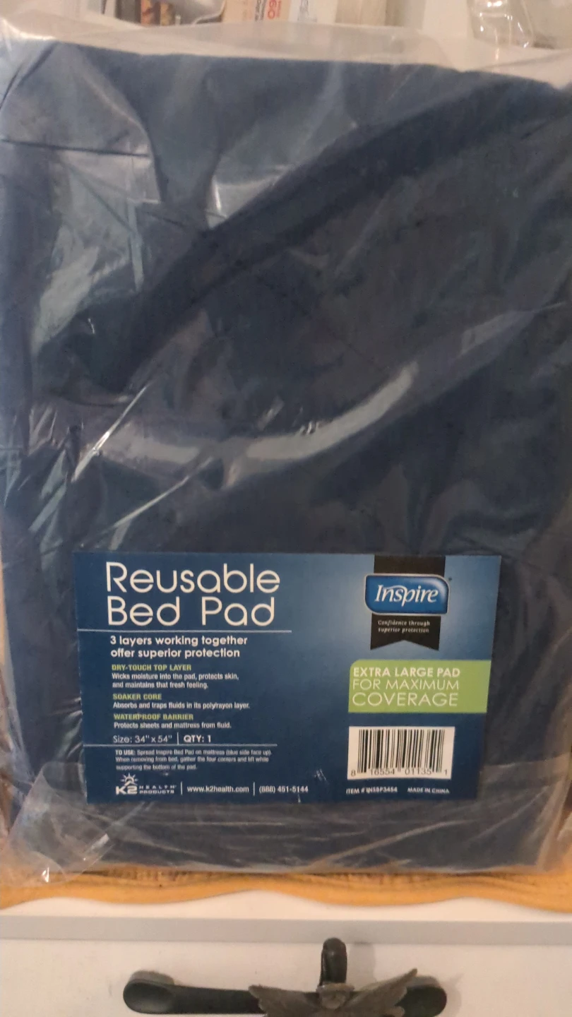 Inspire Reusable Bed Pad Extra Large - photo 2