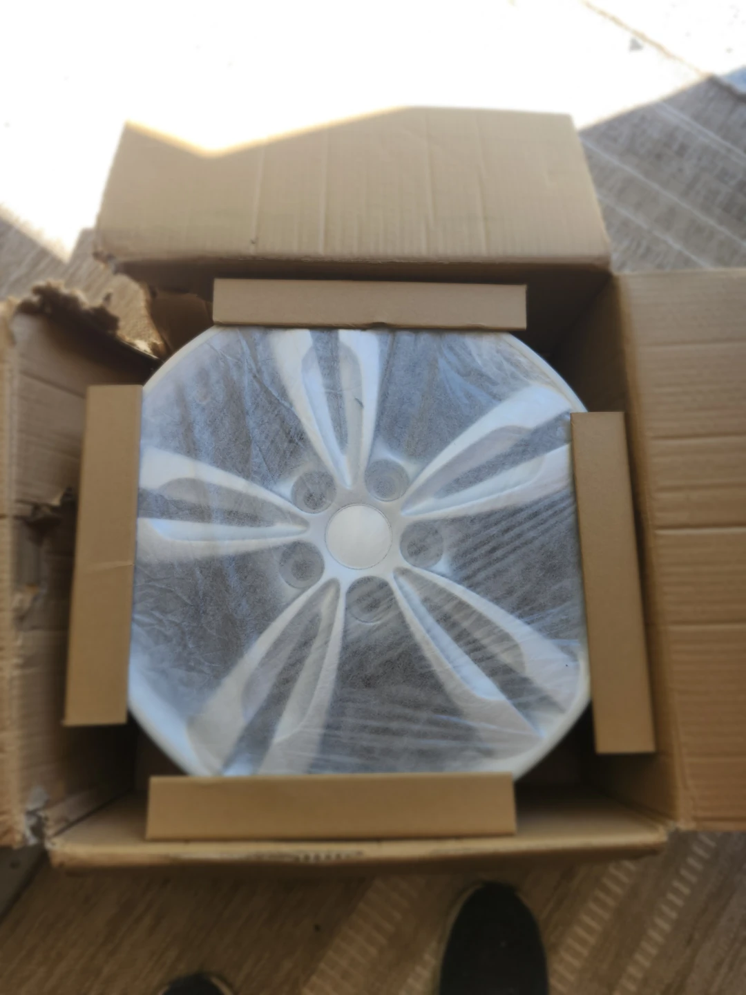 Silver Alloy Wheel