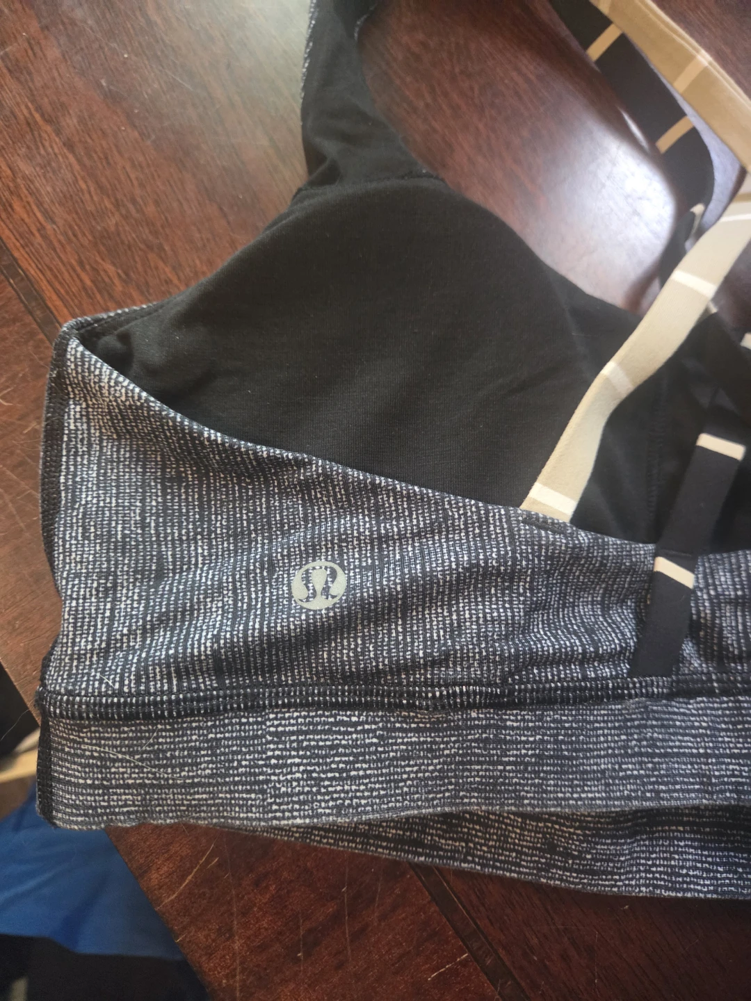 Lululemon Grey Sparkle Sports Bra - photo 2