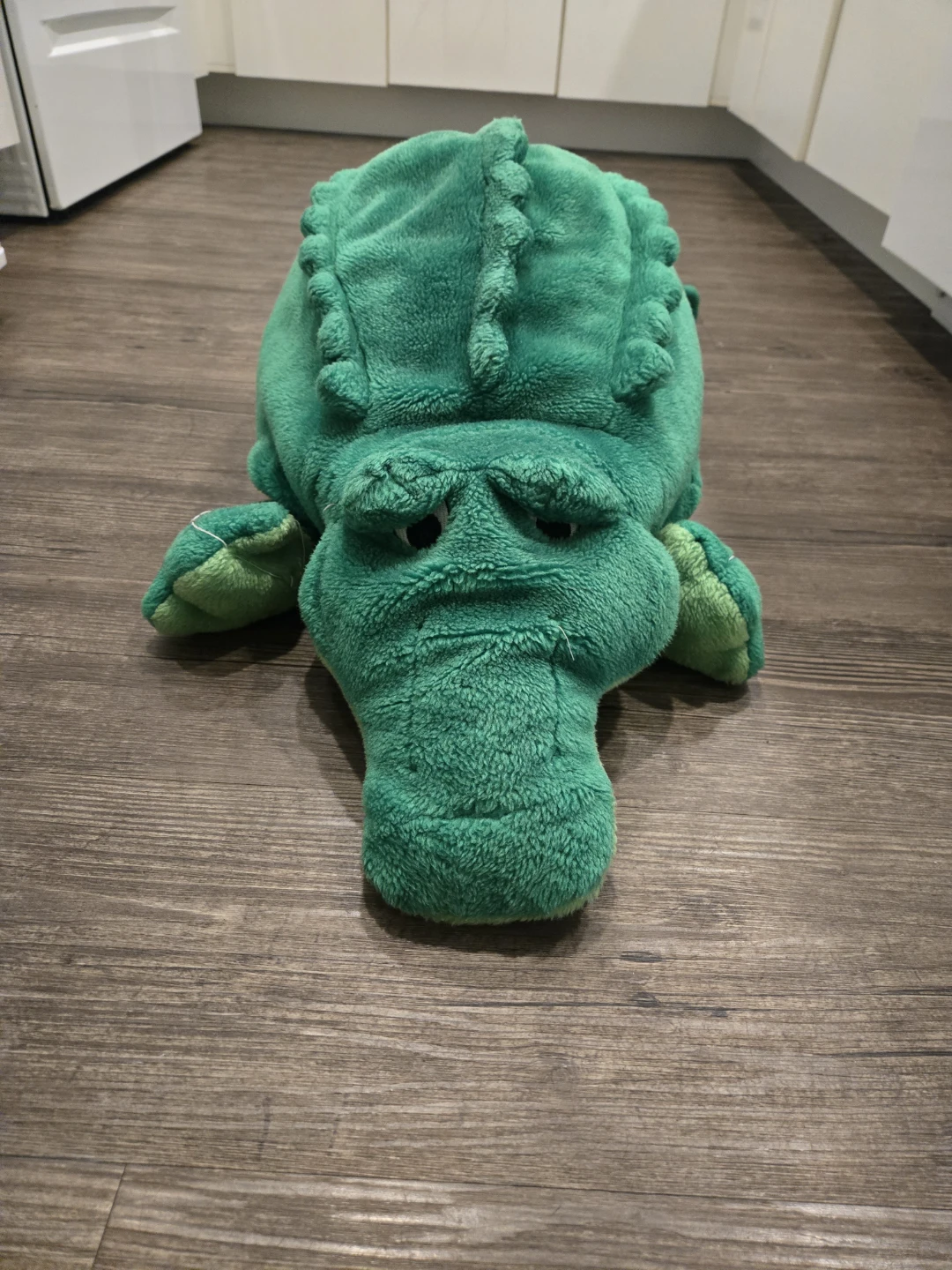 Green Plush Crocodile Stuffed Animal - photo 2