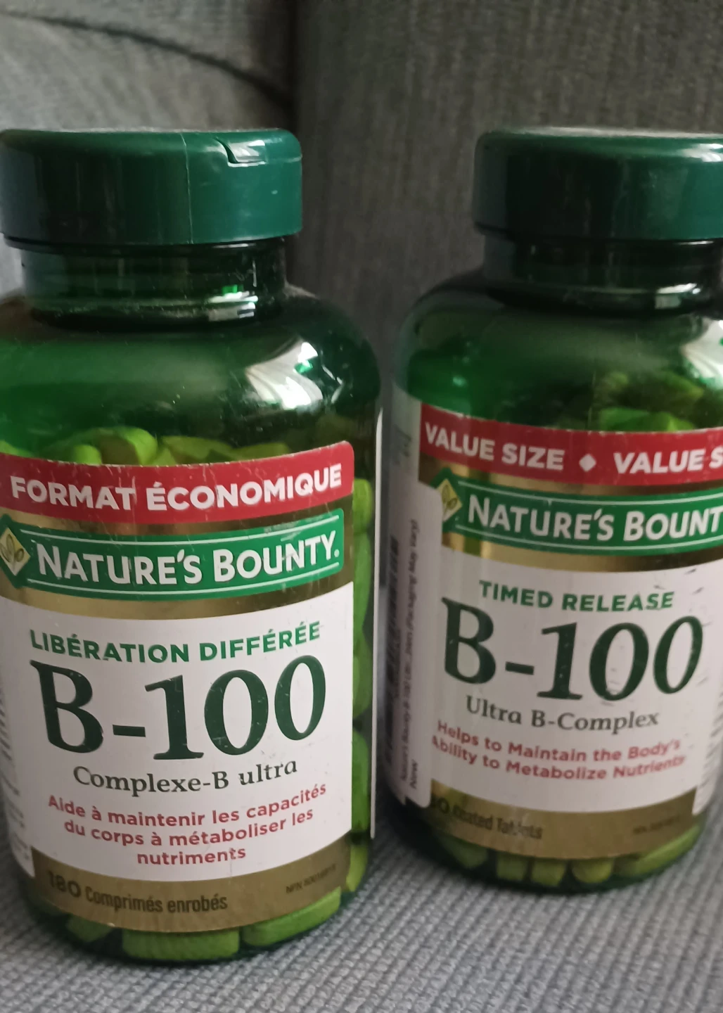 Nature's Bounty B-100 Ultra B-Complex Timed Release Tablets - photo 4