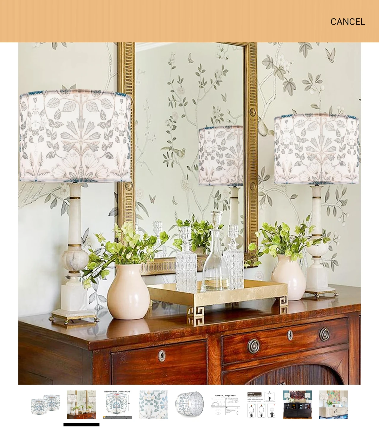 GO&So Lampshade - Medium Size Drum Shade - photo 2