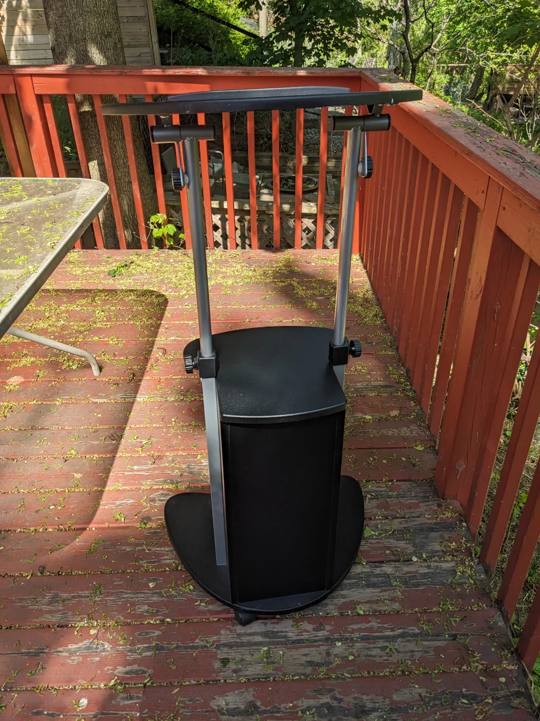 Adjustable Mobile Presentation Lectern Stand - photo 2