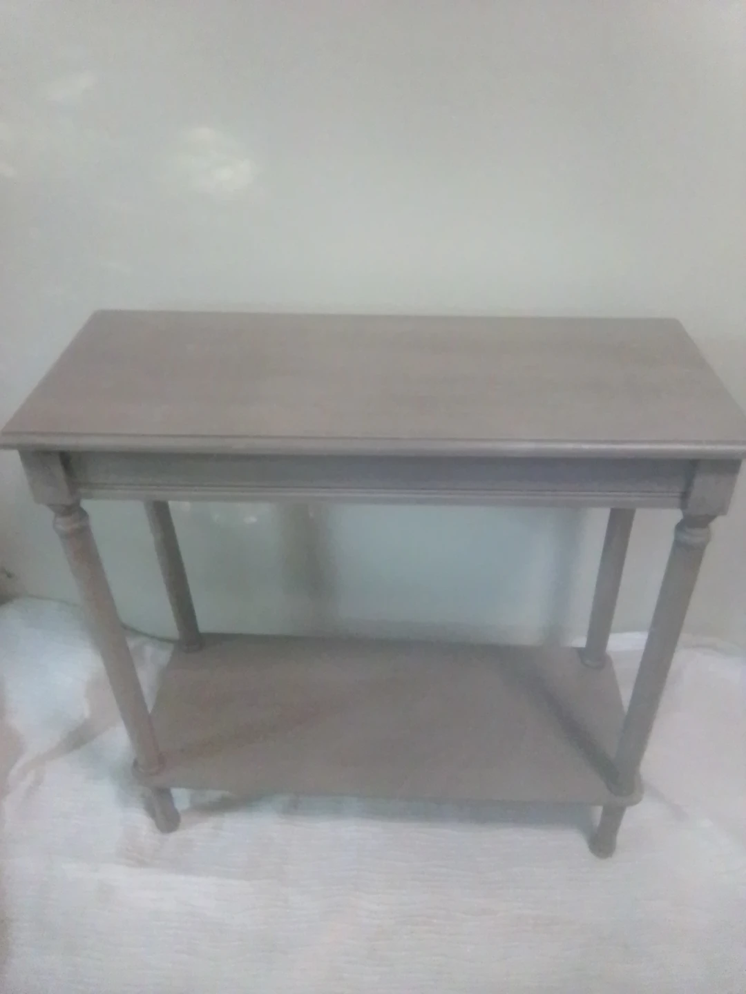 Console Table with Shelf