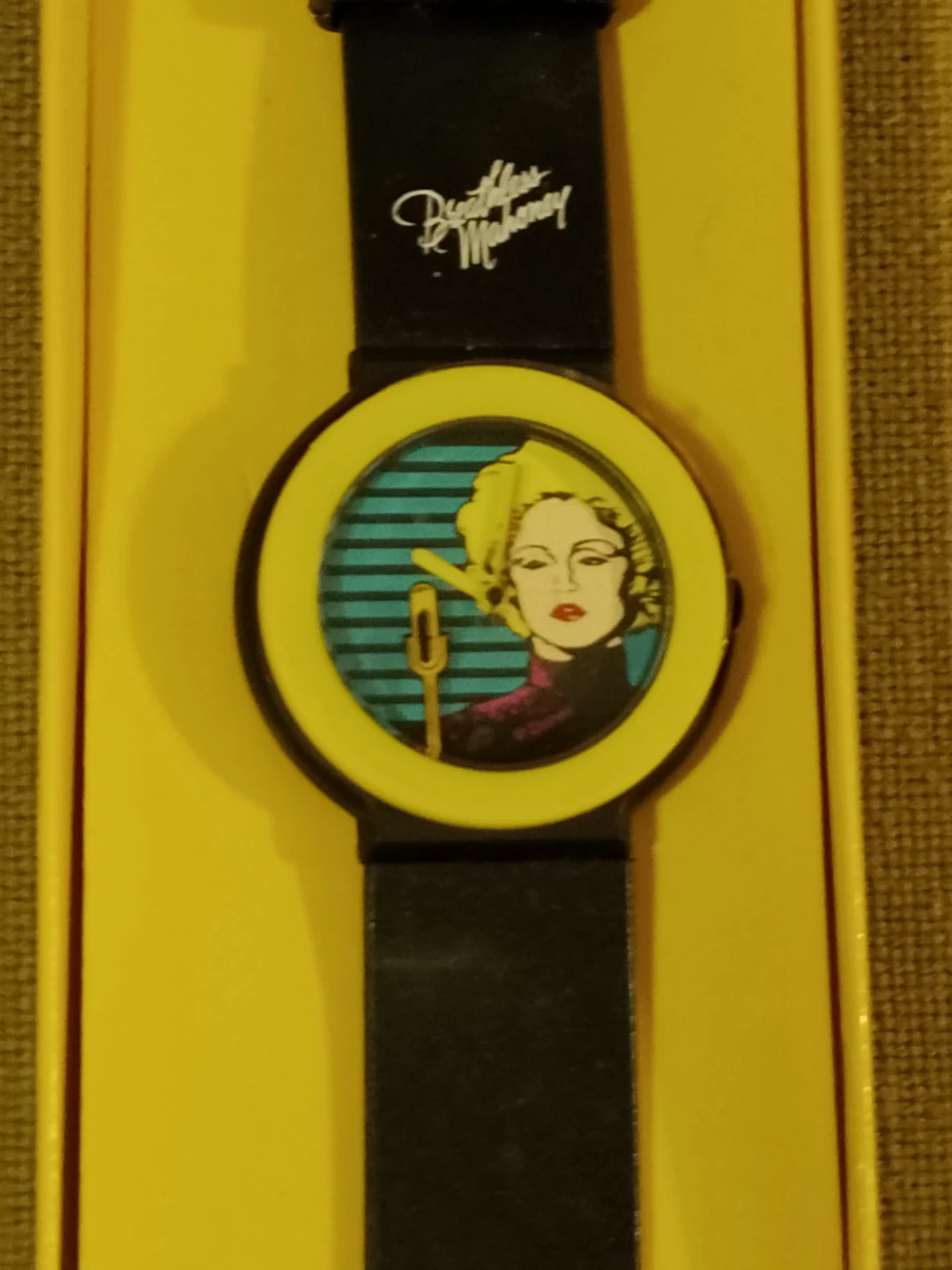 ⌚ 🆕 Madonna / Dick Tracy "Breathless Mahoney" Watch ⌚