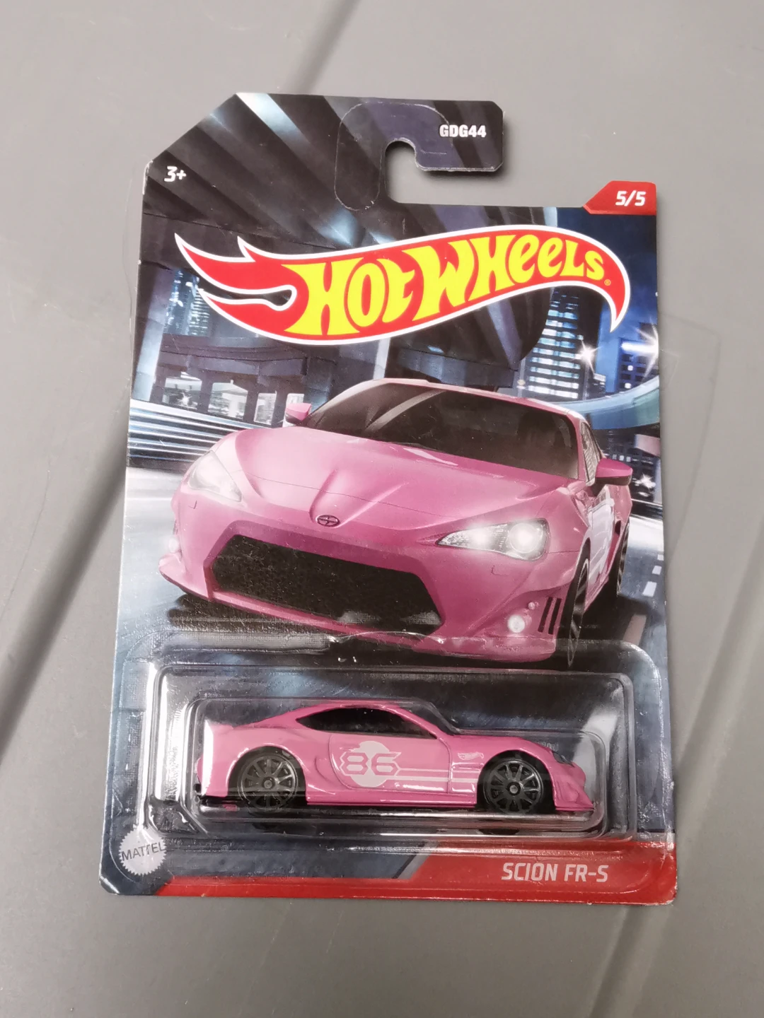 Hot Wheels Scion FR-S Pink Die-Cast Toy Car 5/5