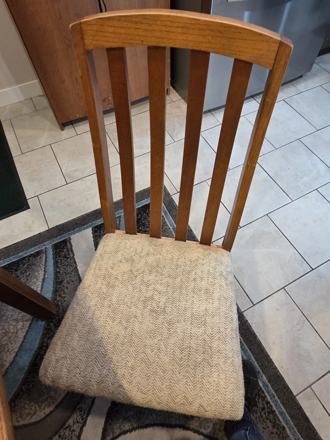 Wooden Dining Table and Chairs Set - photo 4