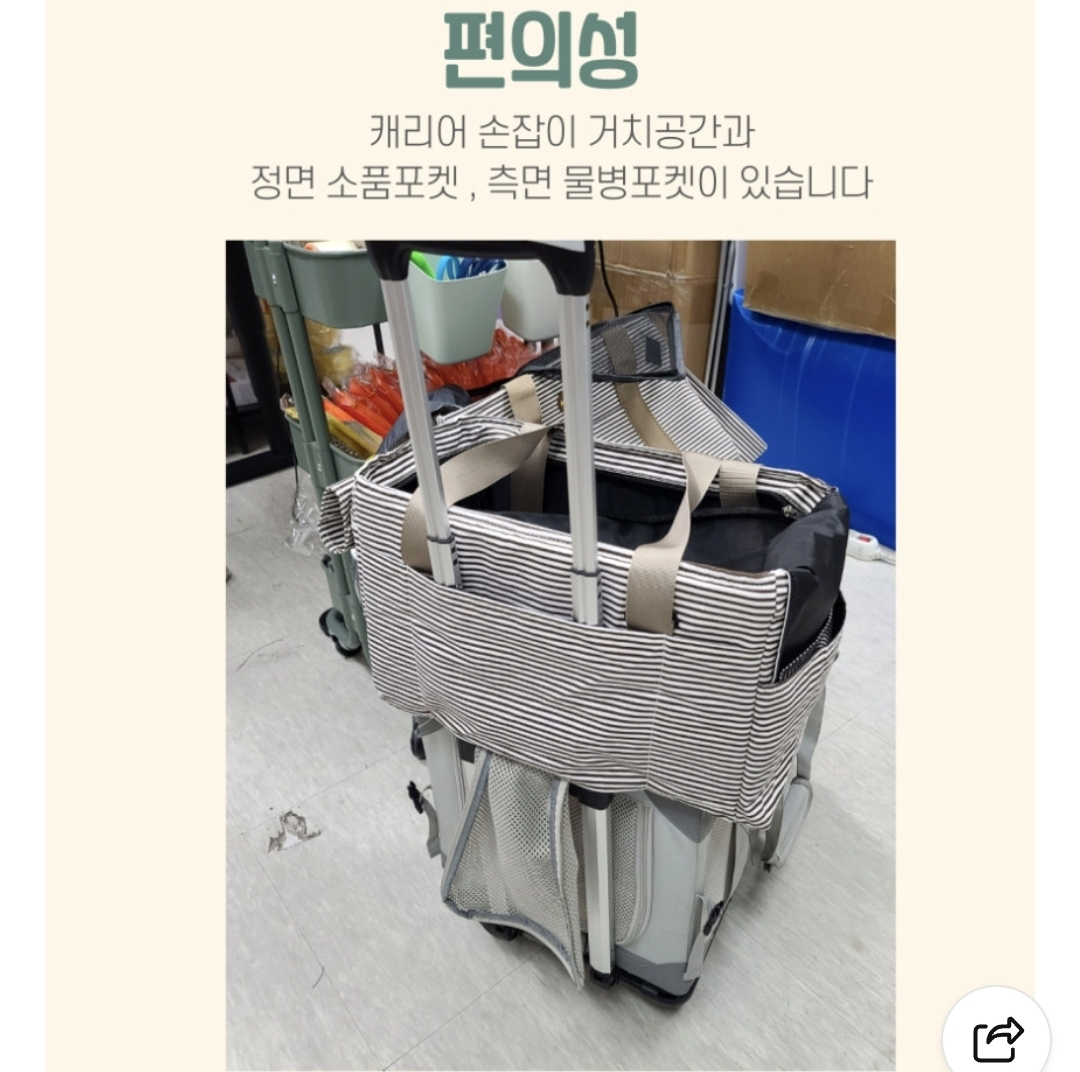 Mooney Pet Stripe Pet Carrier Bag - photo 5