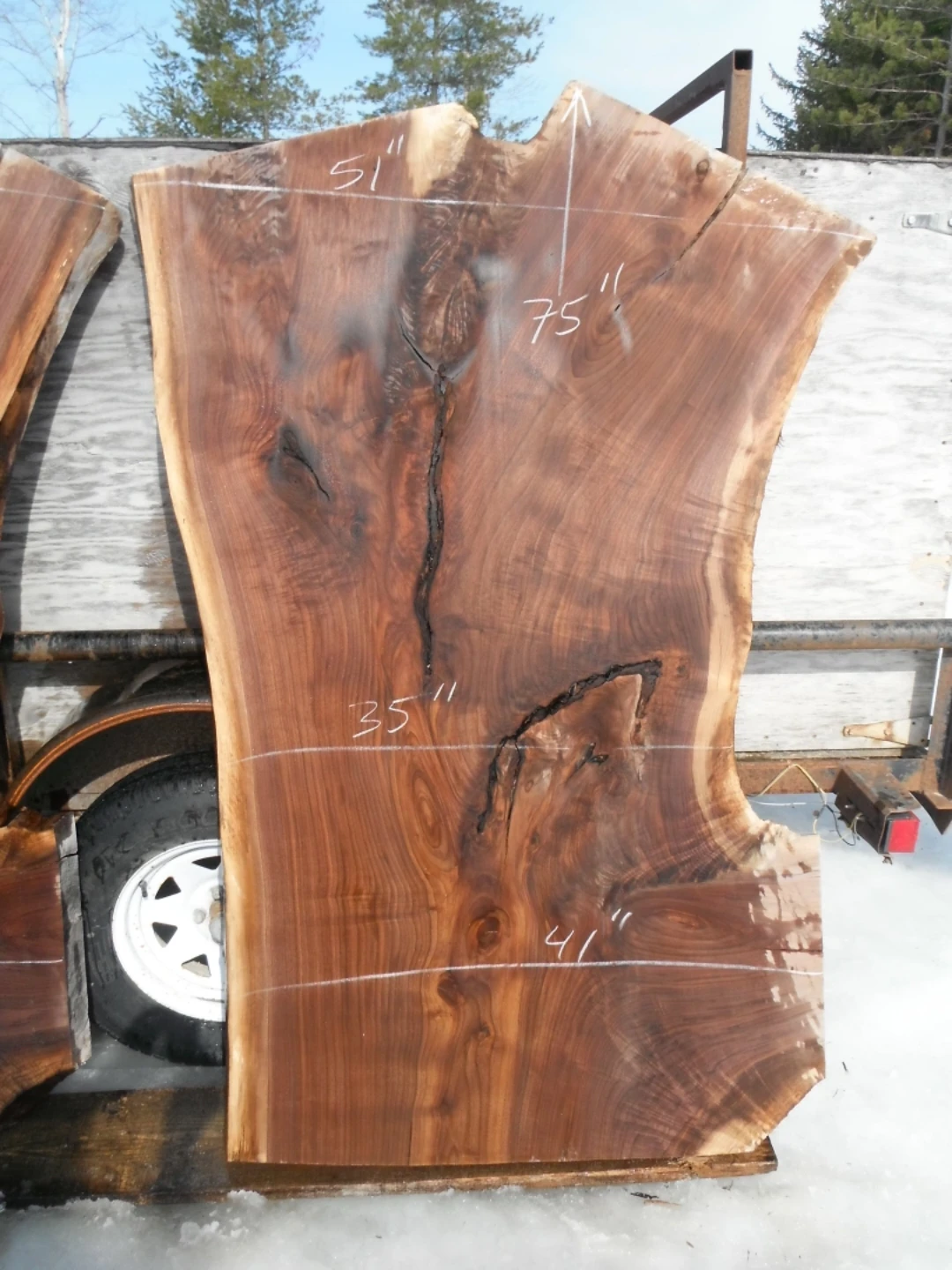Various Live Edge Wooden Slabs - photo 3