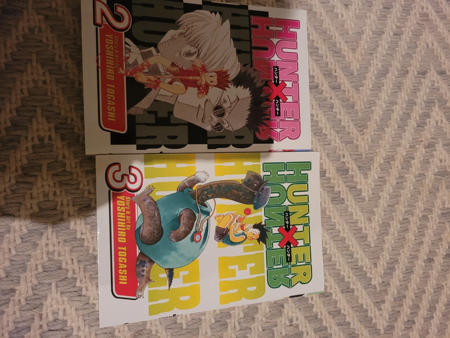 Hunter x Hunter Manga Volumes 2 & 3