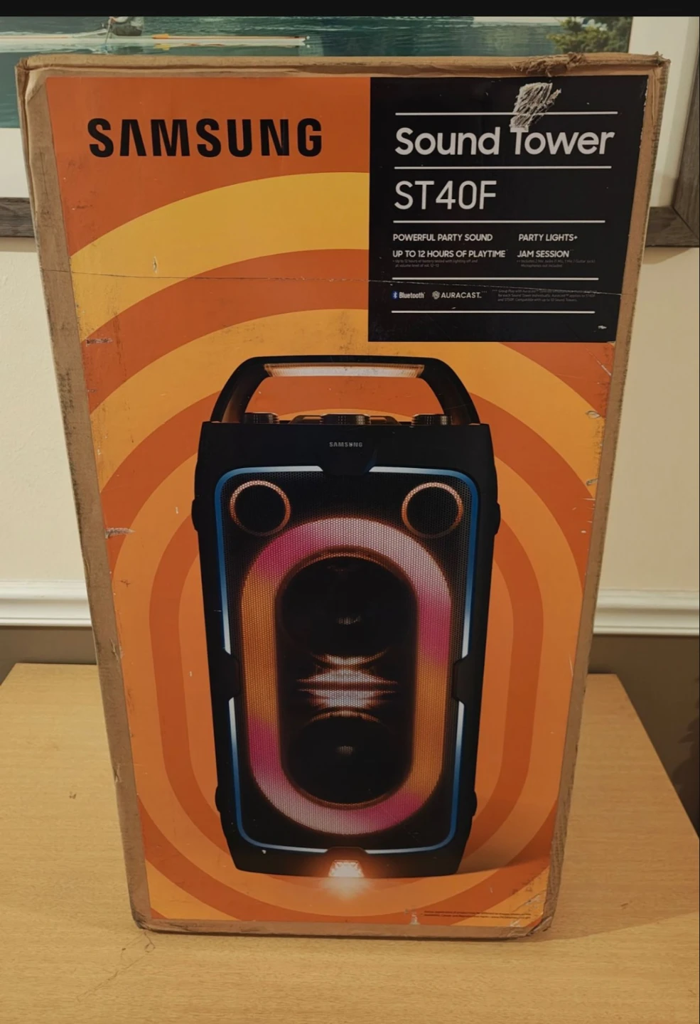 Samsung ST40F Soundtower Portable Party Speaker with Lights