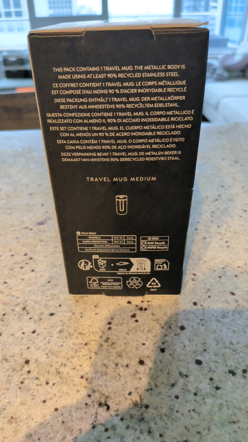 Nespresso Samra Origins Travel Mug by The Weeknd Coffee Pods - photo 3