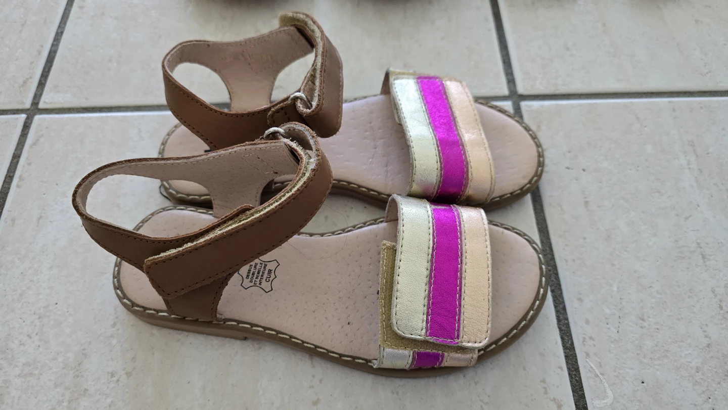 Bundle Kids Sandals, Flip Flops, and Slides Bundle Size 13Youth - photo 3