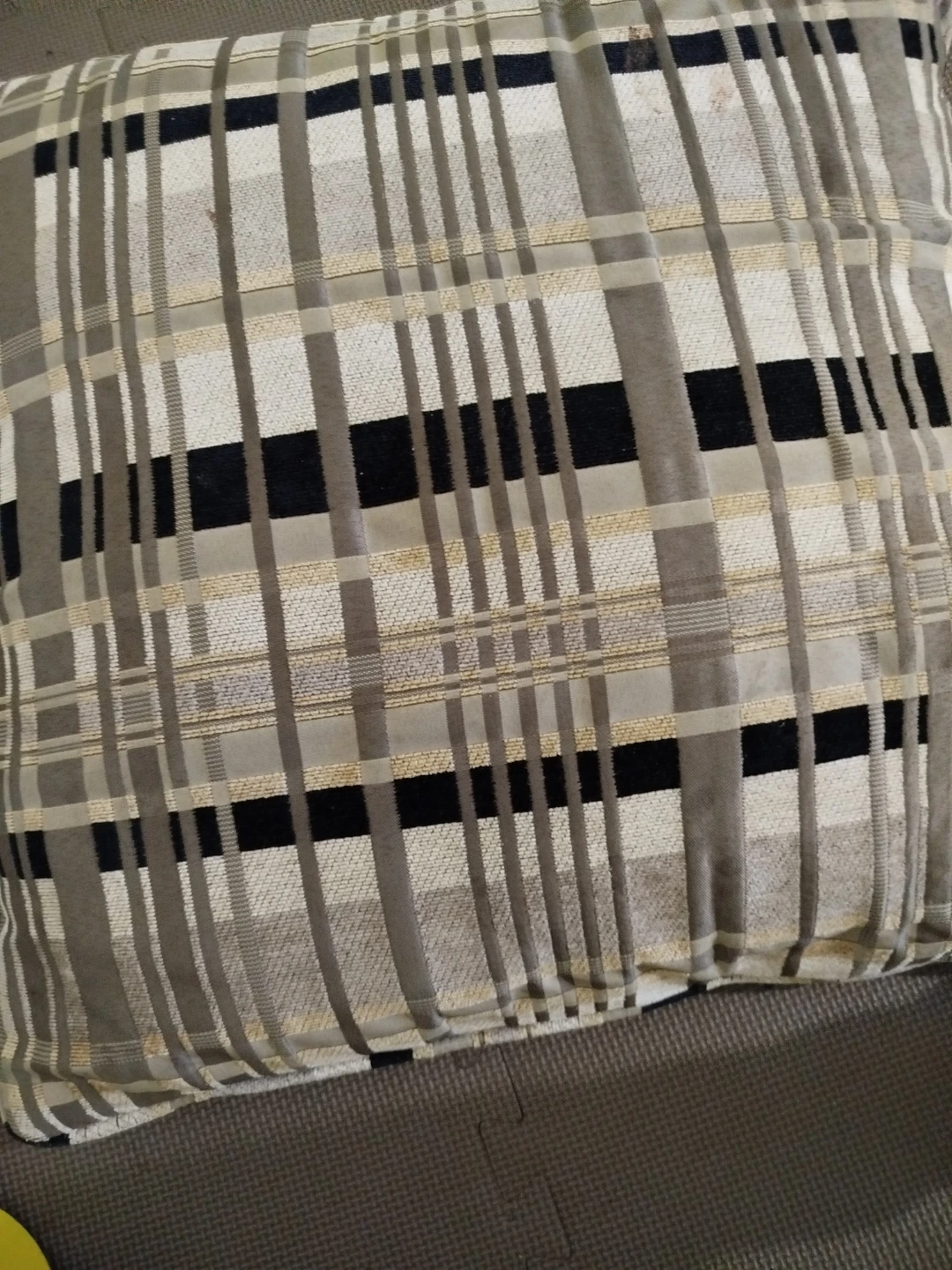 Plaid Throw Pillow