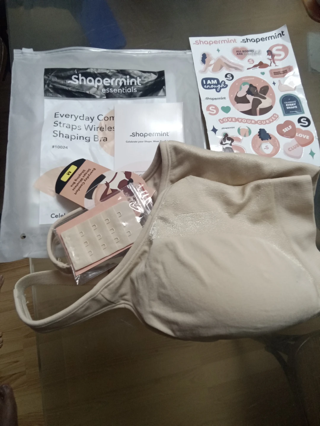 Shapermint Everyday Comfort Straps Wireless Shaping Bra - Size M - photo 2