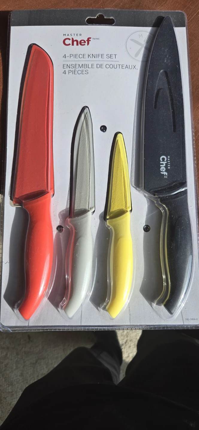 Master Chef 4-Piece Knife Set