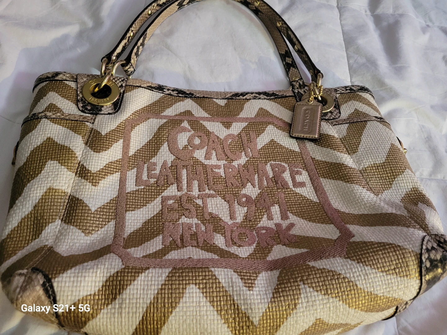 Coach Leatherware Satchel Bag - photo 2