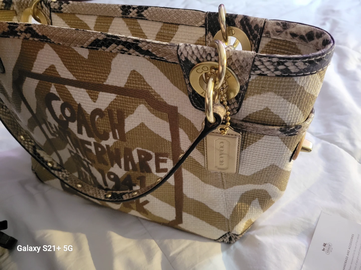 Coach Leatherware Satchel Bag - photo 4