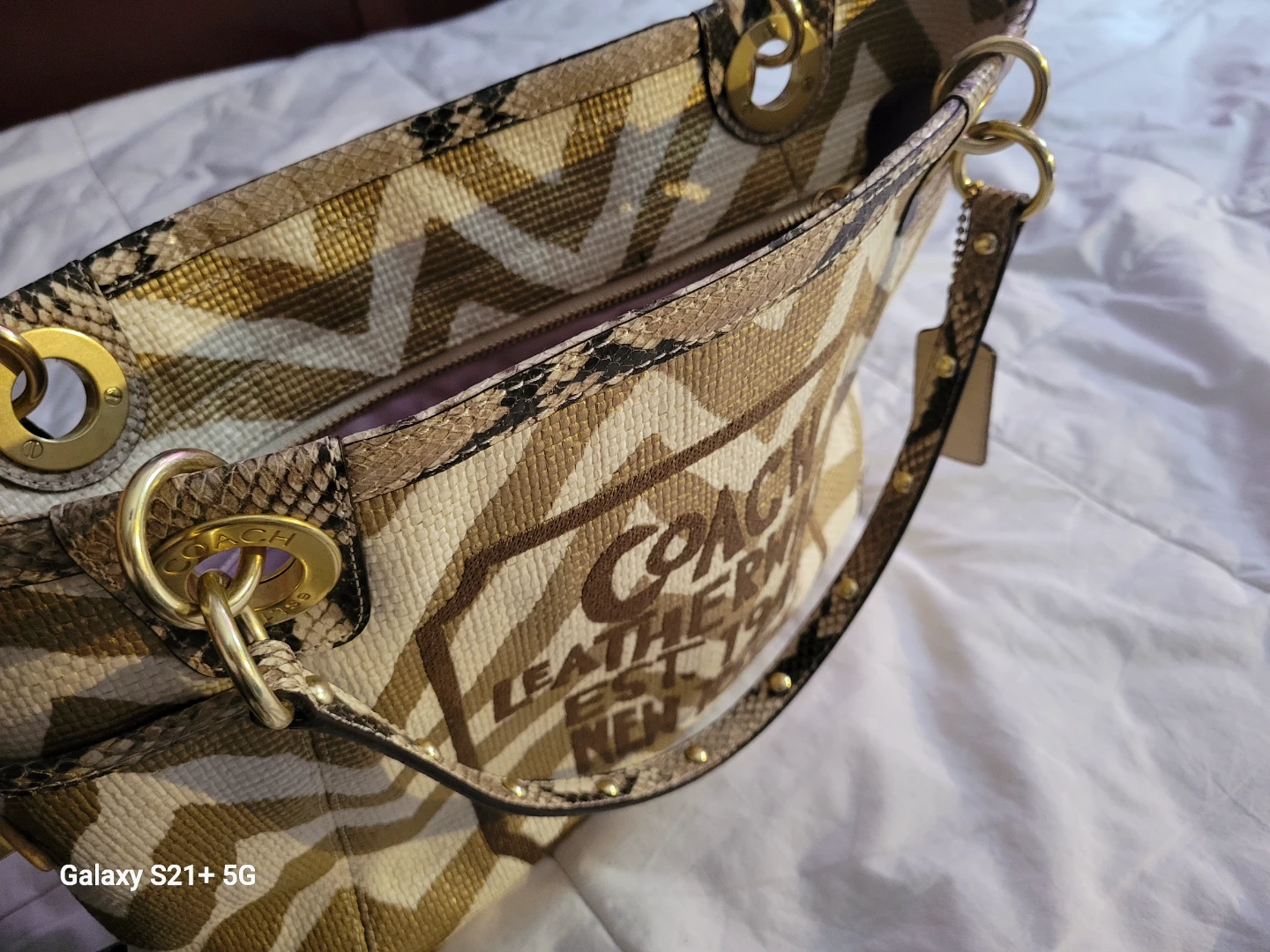 Coach Leatherware Satchel Bag - photo 5