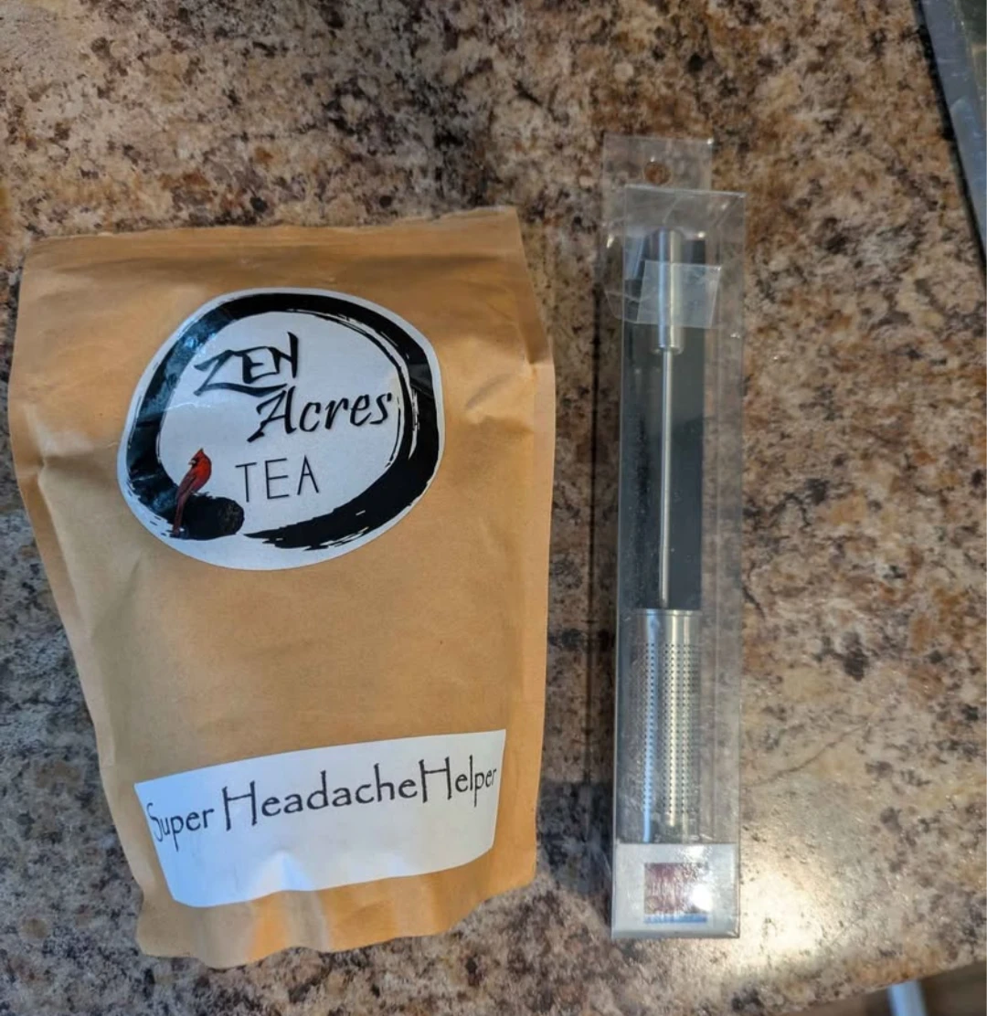 Zen Acres Super Headache Helper Tea with Infuser