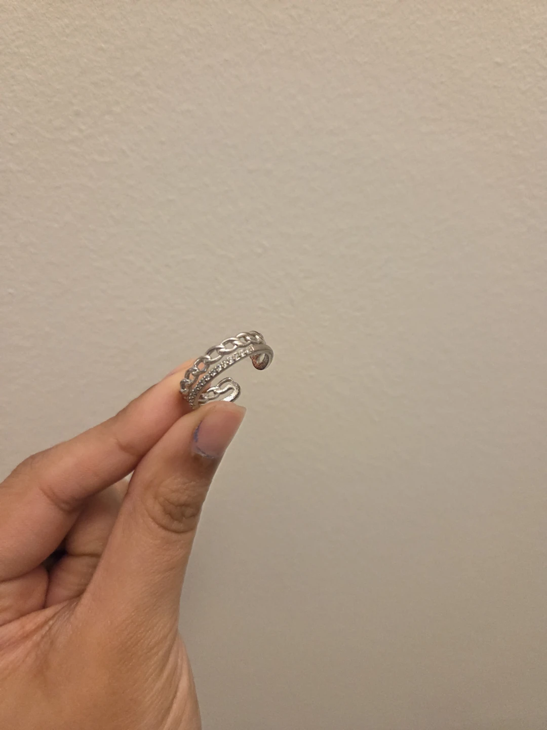 Silver Necklace and Ring - photo 3