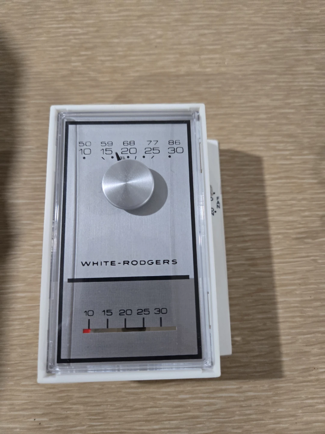 Vintage Mint White-Rodgers Thermostat