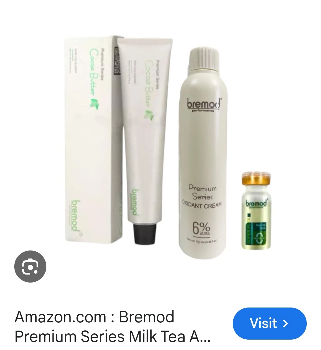 Bremod Premium Milk Tea Ash 8.17 Hair Colour Set - photo 2