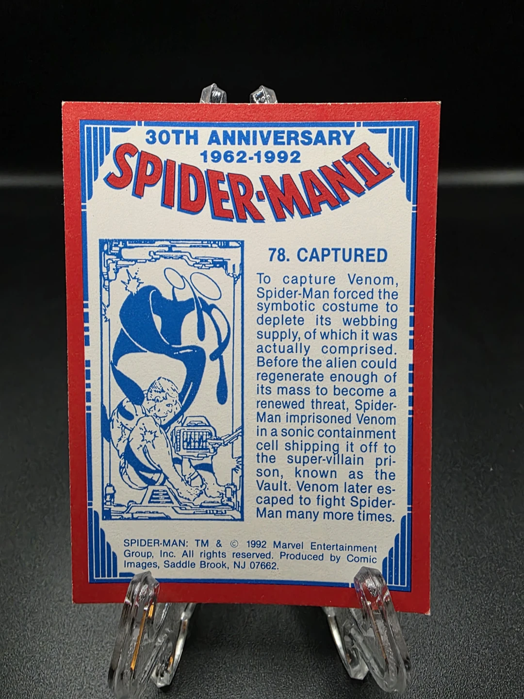 Spider-Man 30th Anniversary Trading Card 78 - photo 2